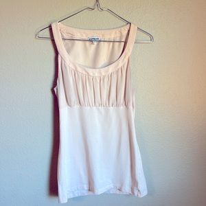 Light pink dressy tank top